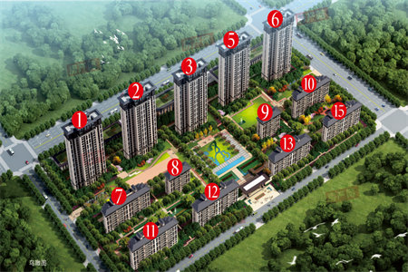 龙脉江南世家3室2厅1卫60万97m2精装出售